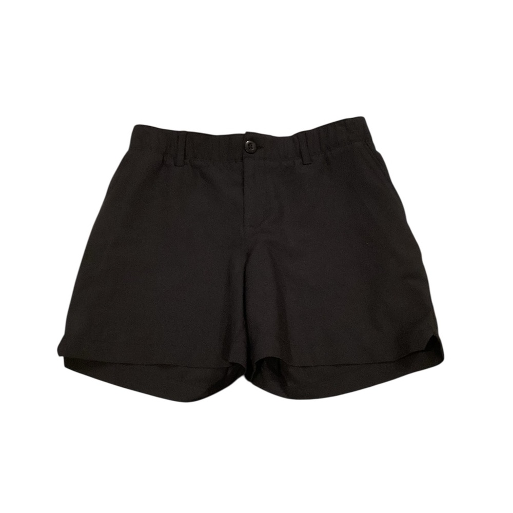 Under Armour Womens Size 0 Athletic Business Casual Shorts Black Athleisure